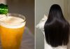 Mẹo giúp tóc mọc nhanh, giảm rụng, bóng mượt nhờ gội đầu bằng bia