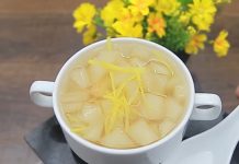 Cách nấu nước lê bổ phổi, trị ho, tốt cho cả người lớn và trẻ nhỏ